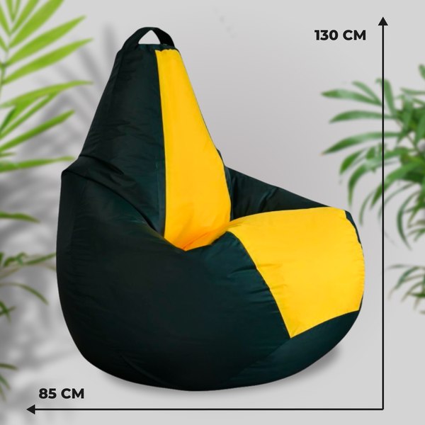 Бескаркасное кресло Mio Tesoro Груша Kombo XXL / GF-130x85-ZZH