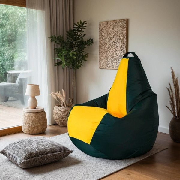 Бескаркасное кресло Mio Tesoro Груша Kombo XXL / GF-130x85-ZZH