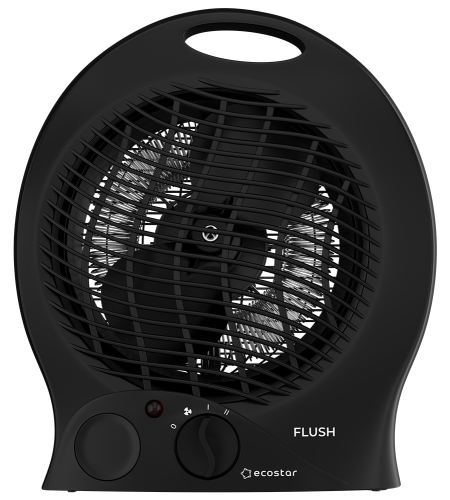 Тепловентилятор EcoStar Flush / EFH-F2000DS-BL - фото