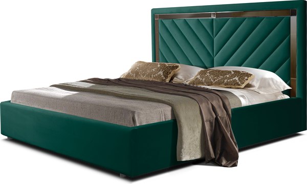 Двуспальная кровать ФорестДекоГрупп Софи 4 160x200 без ПМ - фото