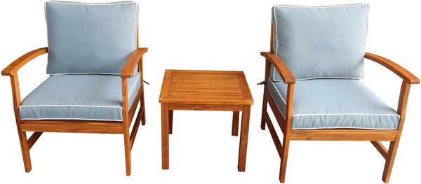 Комплект садовой мебели National Tree Company из акации / TP2062.0.3