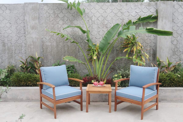 Комплект садовой мебели National Tree Company из акации / TP2062.0.3