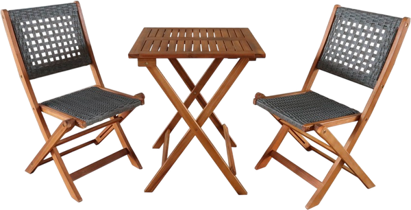 Комплект садовой мебели National Tree Company из акации / TP2104.0.1 - фото