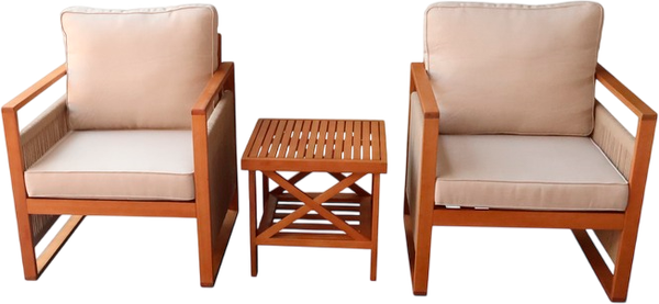 Комплект садовой мебели National Tree Company из эвкалипта / TP2116.0.1 - фото