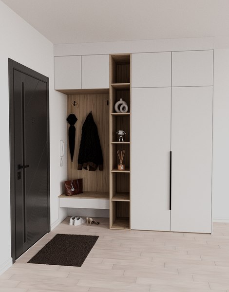 Секция в прихожую Рэйгрупп Рэй P257-B5-2-EBE В5-2