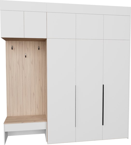 Секция в прихожую Рэйгрупп Рэй P257-B7-2-EB В7-2 - фото