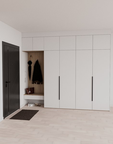 Секция в прихожую Рэйгрупп Рэй P257-B10-3-EB В10-3