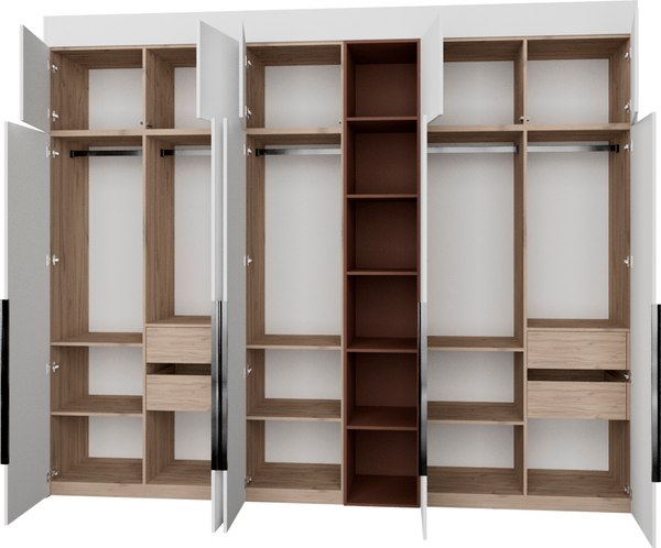 Шкаф Рэйгрупп Рэй S245-В14-3-EBL В14-3