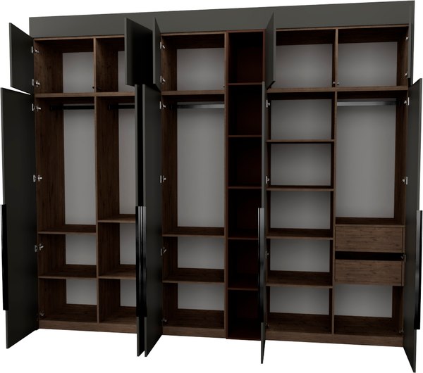 Шкаф Рэйгрупп Рэй S245-В13-2-WKL В13-2