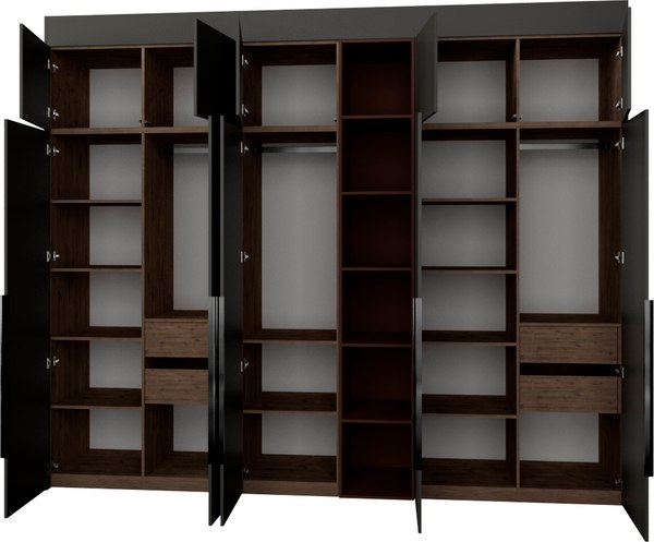 Шкаф Рэйгрупп Рэй S245-В14-3-WKL В14-3