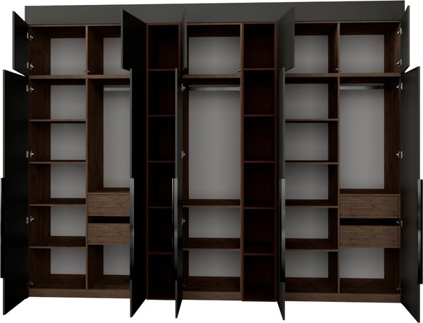 Шкаф Рэйгрупп Рэй S245-В16-3-WKL В16-3