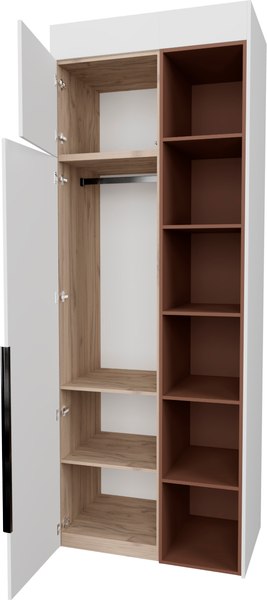 Шкаф Рэйгрупп Рэй S257-B2-EBL В2