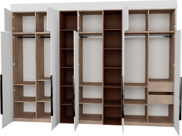 Шкаф Рэйгрупп Рэй S257-В17-2-EBL В17-2