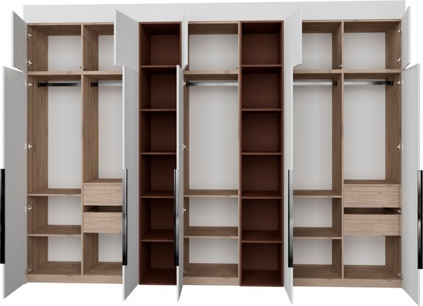 Шкаф Рэйгрупп Рэй S257-В17-3-EBL В17-3