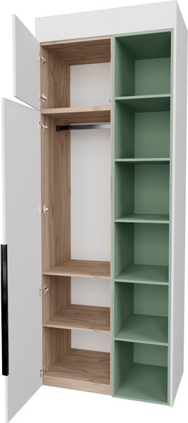 Шкаф Рэйгрупп Рэй S257-B2-EBZ В2