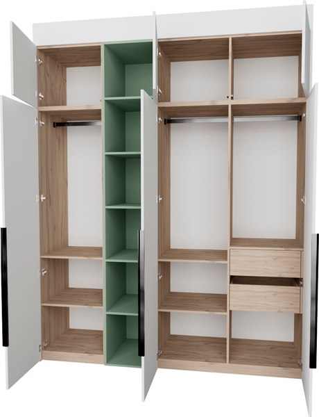 Шкаф Рэйгрупп Рэй S257-В8-2-EBZ В8-2 - фото