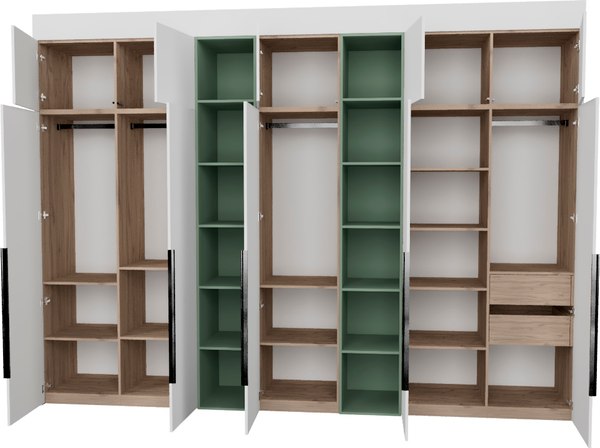 Шкаф Рэйгрупп Рэй S257-В17-2-EBZ В17-2