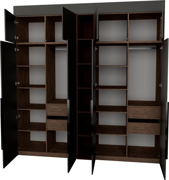 Шкаф Рэйгрупп Рэй S257-В10-3-WKL В10-3