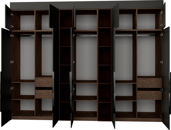 Шкаф Рэйгрупп Рэй S257-В16-3-WKL В16-3