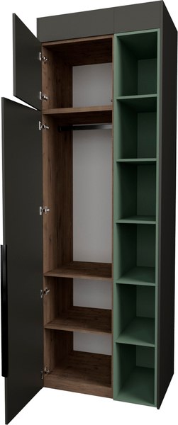 Шкаф Рэйгрупп Рэй S257-B1-WKZ В1