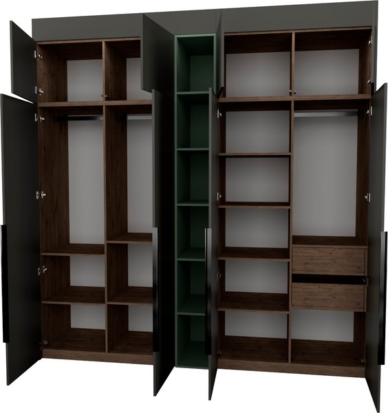 Шкаф Рэйгрупп Рэй S257-В10-2-WKZ В10-2