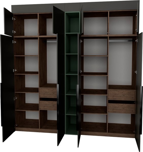 Шкаф Рэйгрупп Рэй S257-В10-3-WKZ В10-3