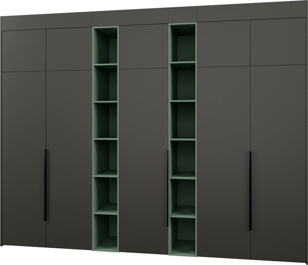 Шкаф Рэйгрупп Рэй S257-В16-2-WKZ В16-2 - фото