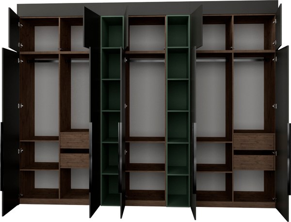 Шкаф Рэйгрупп Рэй S257-В16-3-WKZ В16-3