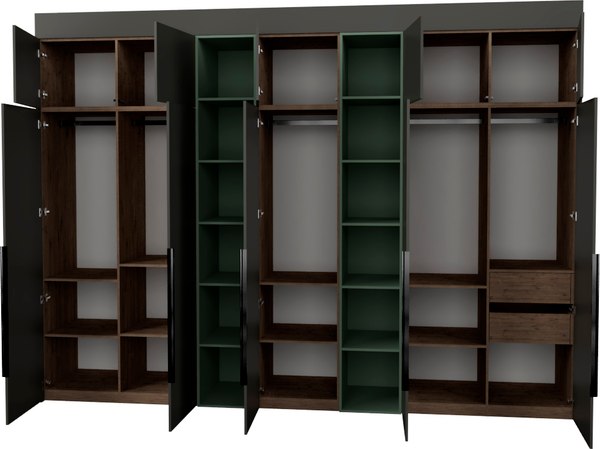 Шкаф Рэйгрупп Рэй S257-В17-2-WKZ В17-2