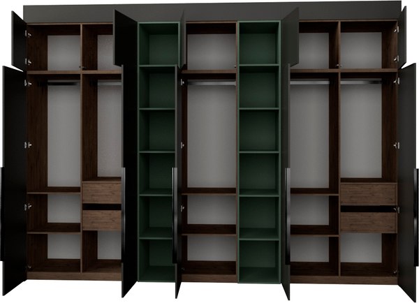 Шкаф Рэйгрупп Рэй S257-В17-3-WKZ В17-3