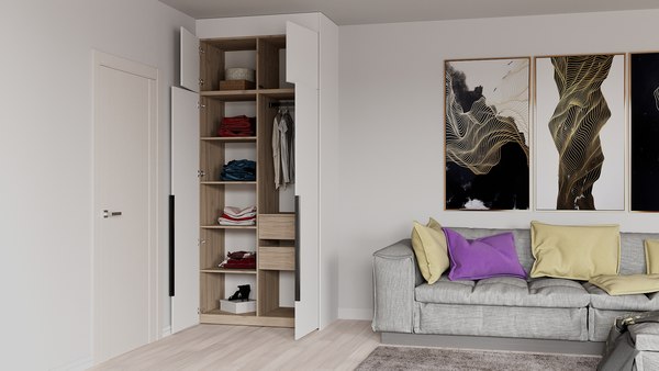 Шкаф Рэйгрупп Рэй S245-B3-2-EB В3-2