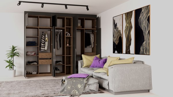 Шкаф Рэйгрупп Рэй S245-В13-3-WKW В13-3