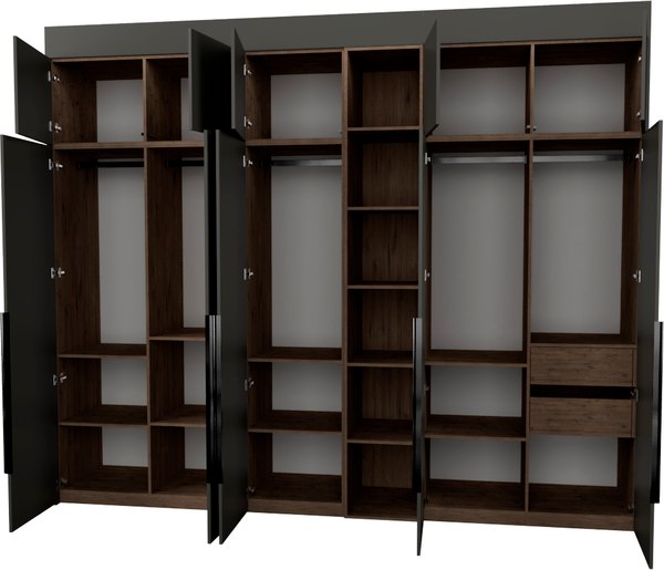 Шкаф Рэйгрупп Рэй S245-В14-2-WKW В14-2