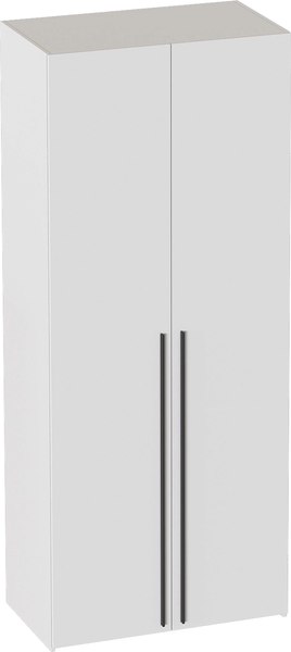 Шкаф-пенал Мебельград Ренн шкаф 2 двери - фото