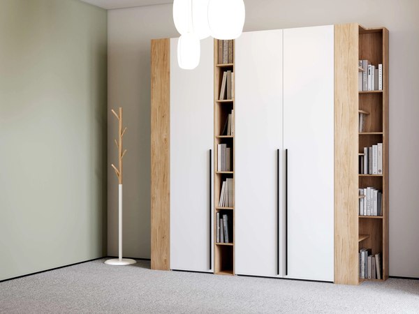 Шкаф-пенал Мебельград Ренн шкаф 2 двери