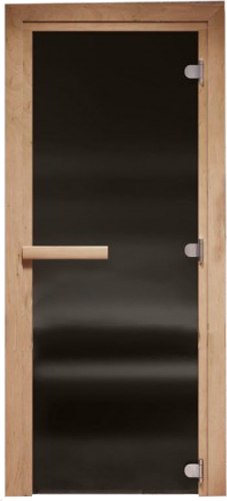 Стеклянная дверь для бани/сауны COOPER 70x180 - фото