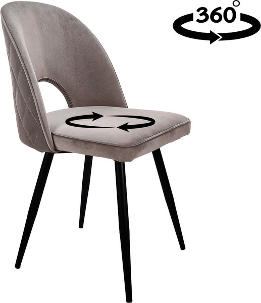 Стул Табурет Молли ромб поворотный