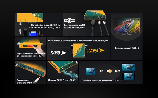 Конвертер цифровой Avmatrix SC7030 / 32883