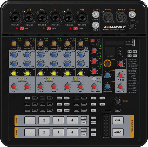 Панель управления системой ВКС Avmatrix Shark H4M / 32885 - фото