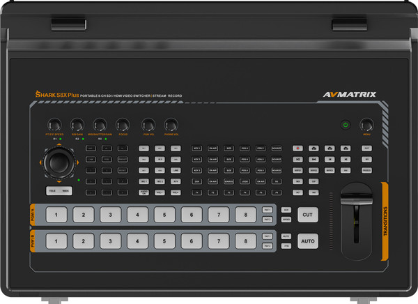 Панель управления системой ВКС Avmatrix Shark S8X Plus-NDI / 32890 - фото