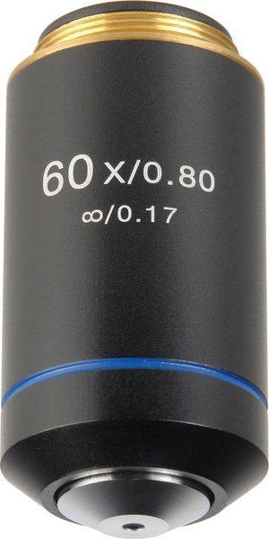 Объектив для микроскопа Микромед 60x/0.8 беск./0.17 М1 М2 inf / 27991 - фото