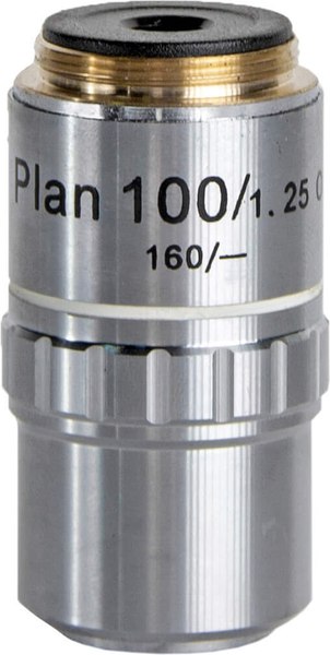 Объектив для микроскопа Микромед 100x/1.25 Plan 160/- для Микромед МЕТ С / 32307 - фото