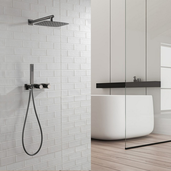 Душевая система со смесителем Abber Rund AF8718NG