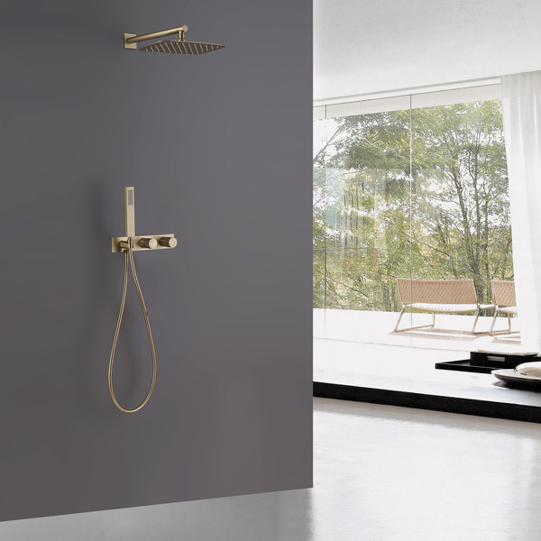 Душевая система со смесителем Abber Rund AF8718G