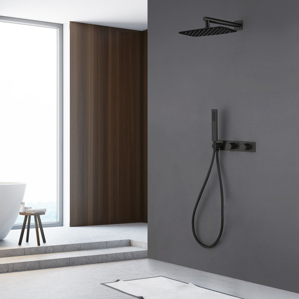 Душевая система со смесителем Abber Rund AF8718B