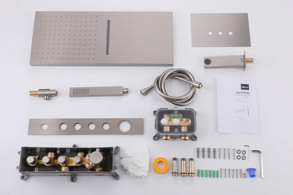 Душевая система со смесителем Abber Rund AF8753SP