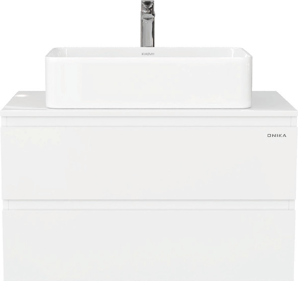 Тумба под умывальник Onika Алеста 80 / 108065 (белый)