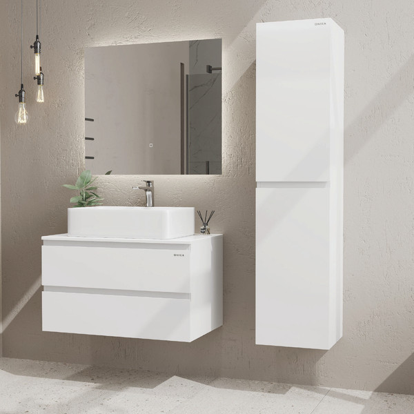 Тумба под умывальник Onika Алеста 80 / 108065 (белый)