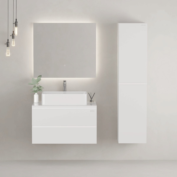 Тумба под умывальник Onika Алеста 80 / 108065 (белый)