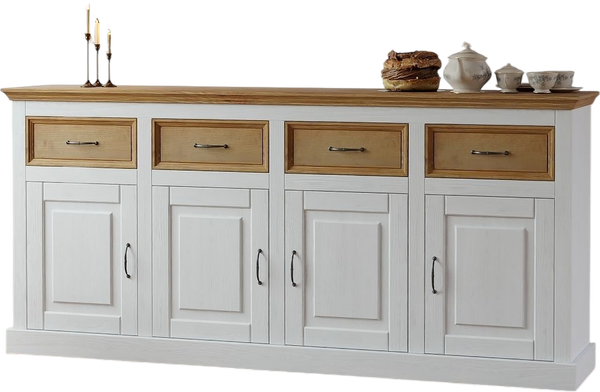Тумба Dipriz Landhouse 4 дв+4 ящ / Д.20081.1 - фото